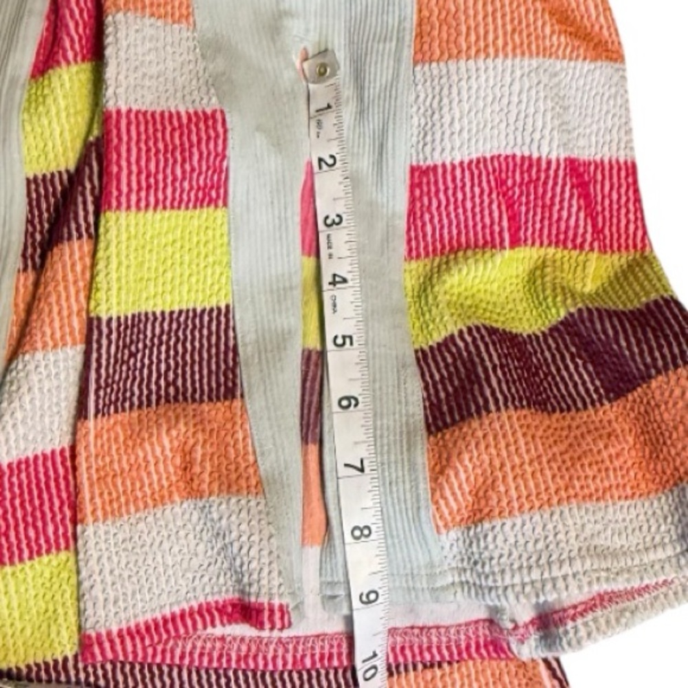 Free People Movement Melody Kick Flares Sherbet Stripe Yoga Pants Size Large EUC - Picture 11 of 14
